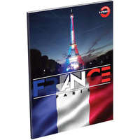  T-Creatív kockás füzet - A5 - 60 lapos - Eiffel torony