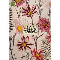  T-Creatív ECO Wild Flowers sima füzet - A4 - 80-40