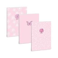  Bloom Spring rózsaszín kockás füzet A4 - 3-féle - Ars Una