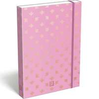 Lizzy Card Cornell Pink Bee méhecskés füzetbox A4 - rózsaszín - Lizzy Card