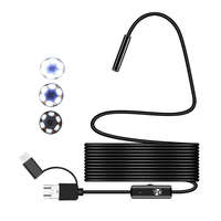 UniTrend OEM, Mini endoszkóp kamera, 5,5 mm, USB Type-C, 1,5 m, 6 LED, vízálló