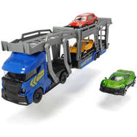 Dickie Toys Dickie Toys City - Autószállító kamion kisautókkal 28cm - kék (203745008)