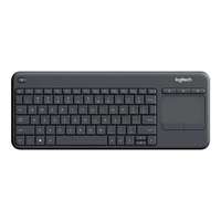 Logitech LOGITECH Wireless Touch Keyboard K400 Plus - INTNL - US International layout - Black (920-007145)