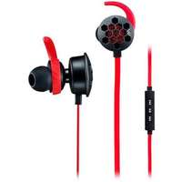 Thermaltake Tt eSPORTS ISURUS PRO gaming fülhallgató mikrofonnal fekete-piros (HT-ISF-ANIBBK-19)