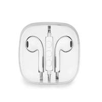 Nonbrand Vezetékes sztereó fülhallgató, Androidos készülékekhez, 3.5 mm, felvevőgombos, dobozos, fehér (48...