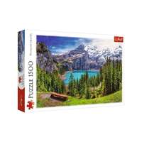 Trefl Trefl: Oeschinen-tó, Alpok, Svájc - 1500 darabos puzzle