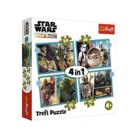 Trefl Trefl: Star Wars Mandalorian 4 az 1-ben puzzle - 35, 48, 54, 70 darabos