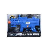 MK Toys Rendőrségi gépfegyver hang effektekkel kék színben