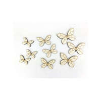 Decorolla Fa erdei pillangók 3 méretben 2,5/3/4cm 9db/cs C5644