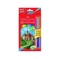 Faber-Castell Faber-Castell: Bicolor színes ceruza 12+3db-os