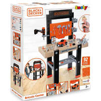 Smoby Smoby Black & Decker Bricolo Center játék szerelőasztal fúrógéppel és 92db kiegészítővel