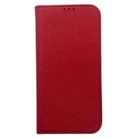 DRO Tok Smart mágneses könyvtok iPhone 14 Plus 6.7" piros tok