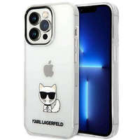 Karl Lagerfeld Karl Lagerfeld KLHCP14XCTTR iPhone 14 Pro Max 6,7" keménytok átlátszó Choupette Body tok