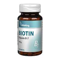 Vitaking B-7 Vitamin - Biotin - 100 tabletta - Vitaking