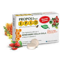 Specchiasol Cukormentes Propolisz cinkkel - 20 szopogatós tabletta - csipkebogyó - Specchiasol