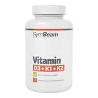 Gymbeam D3+K1+K2 vitamin - 60 kapszula - GymBeam