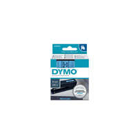 Dymo D1 kazetta, 9mmx7m, fekete/kék (40916)
