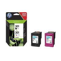 HP HP N9J72AE 301 tri-color és fekete tintapatron csomag