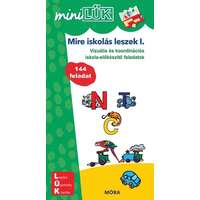  MiniLÜK - Mire iskolás leszek I. - Vízuális és koordinációs iskola-előkészítő feladatok