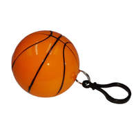 IdeallStore Esőkabát IdeallStore®, Poncho Basketball, egy méret, műanyag, narancssárga