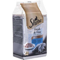 Sheba Sheba Fresh & Fine Mini halas válogatás macskáknak (6 x 50 g) 300 g