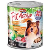 Panzi FitActive Dog Meat-Mix with Apple & Pear konzerv 800 g