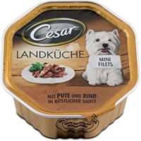 Cesar Cesar pulyka- és marhahúsos kutyaeledel alutálkában (35 x 150 g) 5250 g