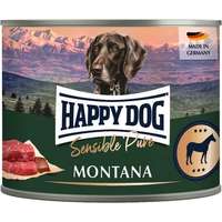 Happy Dog Happy Dog Pur Montana - Szín lóhúsos konzerv (12 x 200 g) 2.4 kg