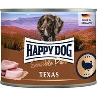 Happy Dog Happy Dog Pur Texas - Pulykahúsos konzerv (6 x 200 g) 1.2 kg