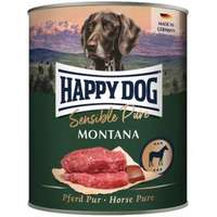 Happy Dog Happy Dog Pur Montana - Szín lóhúsos konzerv (24 x 800 g) 19.2 kg