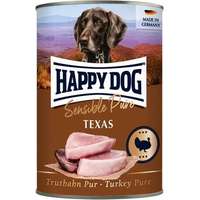 Happy Dog Happy Dog Pur Texas - Pulykahúsos konzerv (12 x 400 g) 4.8 kg