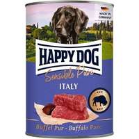 Happy Dog Happy Dog Pur Italy - Bivalyhúsos konzerv (6 x 400 g) 2.4 kg