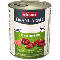 Animonda Animonda GranCarno Adult kacsaszíves és marhahúsos konzerv (24 x 800 g) 19.2 kg