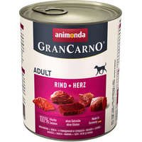 Animonda Animonda GranCarno Adult marhahúsos és szíves konzerv (6 x 800 g) 4.8 kg