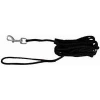 Trixie Trixie Tracking Leash - Követőpóráz erős nylon anyagból (10 m hosszú; ø 5 mm; Fekete)