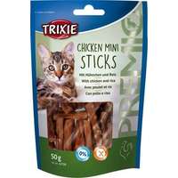 Trixie Trixie Chicken & Rice Mini Sticks cicáknak 50 g
