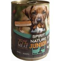 Spirit of Nature Spirit of Nature Dog Junior bárány- és nyúlhúsos konzerv 415 g