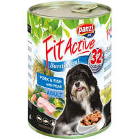 FitActive FitActive Dog Adult Pork & Fish with Pear (sertés, hal és körte) konzerv 1.24 kg