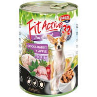 Panzi Panzi FitActive Dog Adult libás, nyulas és almás konzerv 415 g