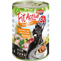 Panzi FitActive Dog Meat-Mix with Apple & Pear konzerv 415 g