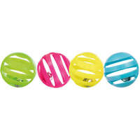 Trixie Trixie játék labda csörgővel - 4 darabos szett (4 cm)