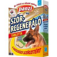 Panzi Panzi szőrregeneráló tabletta kutyáknak az egészséges szőrzetért (100 db)
