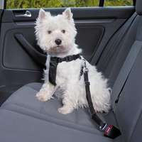 Trixie Trixie autós biztonsági öv + hám kutyáknak (XS; Haskörméret: 20-50 cm; pl. Yorkie)