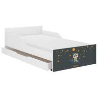Nonbrand PUFI ifjúsági ágy ajándék matraccal 160x80 cm, ágyneműtartó nélkül - borz