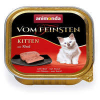 Animonda Animonda Vom Feinsten Kitten – Marhahúsos macskaeledel kiscicáknak (16 x 100 g)