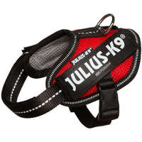 Beeztees Julius-K9 IDC powAIR légáteresztő, szellőző, nyári hám kutyáknak piros színben (2-5 kg, 33-45 cm)