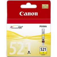 Canon CANON CLI-521Y Tintapatron Pixma iP3600, 4600, MP540 nyomtatókhoz, CANON, sárga, 9ml