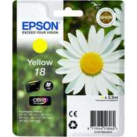 Epson EPSON T18044010 Tintapatron XP 30, 102, 202, 205 nyomtatókhoz, EPSON, sárga, 3,3ml
