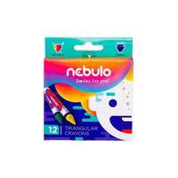 Nebulo NEBULO Zsírkréta, háromszögletű, 12 darabos, NEBULO