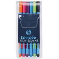 Schneider SCHNEIDER Golyóstoll készlet, 0,7 mm, kupakos, SCHNEIDER "Slider Edge XB", vegyes színek